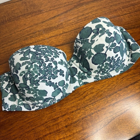 Tory Burch Issy Underwire Halter Bikini Top SZ. M - Picture 5 of 12